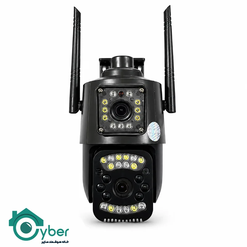 تصویر محصول دوربین وایفای تحت شبکه دو لنزه مدل HAC-SPD-S2250V