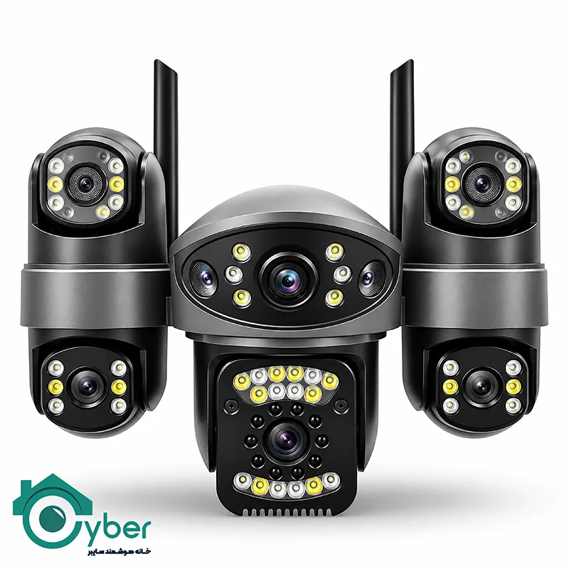 تصویر محصول دوربین سیمکارتی سه لنز HACVIO مدل HAC-SPD-S3050O