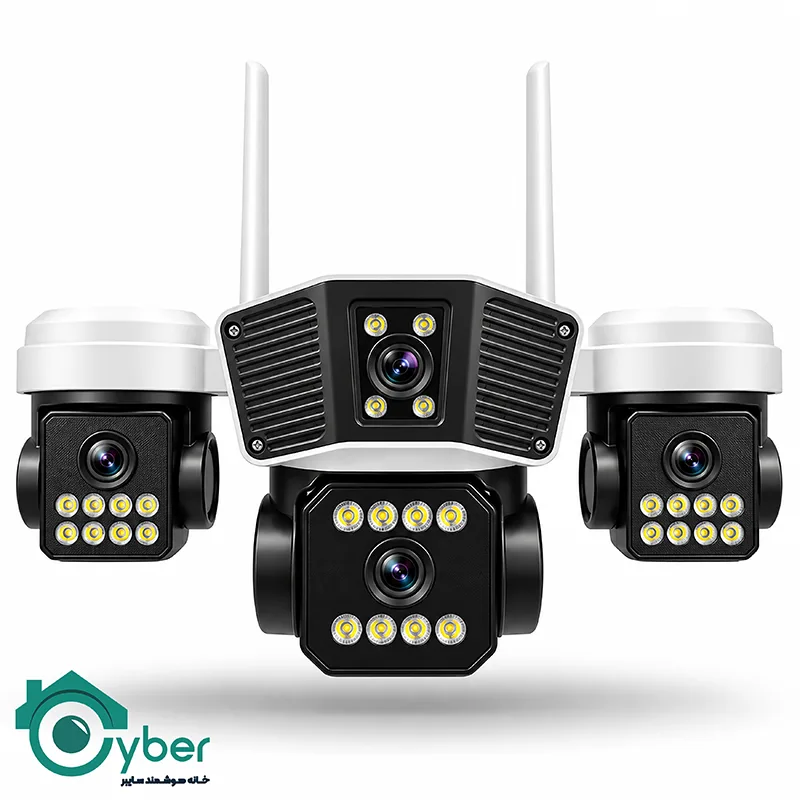 تصویر محصول دوربین سیمکارتی چهار لنز HACVIO مدل HAC-SPD-W4330O